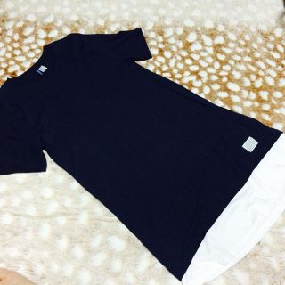 エイチアンドエム(H&M)のH&M ロング Tシャツ(Tシャツ/カットソー(半袖/袖なし))