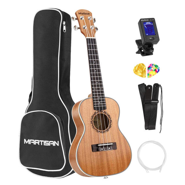 コンサートサイズウクレレ ukulele 初心者セット【新品、送料無料】 楽器のウクレレ(コンサートウクレレ)の商品写真