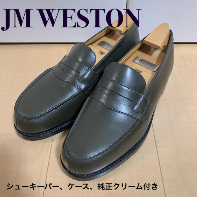 J.M. WESTON(ジェーエムウエストン)の美品　ジェーエムウェストン　シグネーチャーローファー 180  メンズの靴/シューズ(ドレス/ビジネス)の商品写真