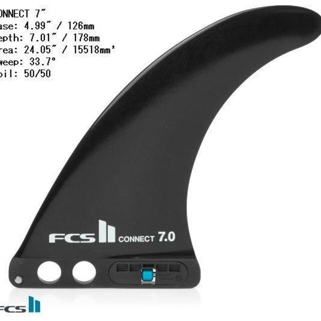 FCS II Connect GF Longboard Fin 7