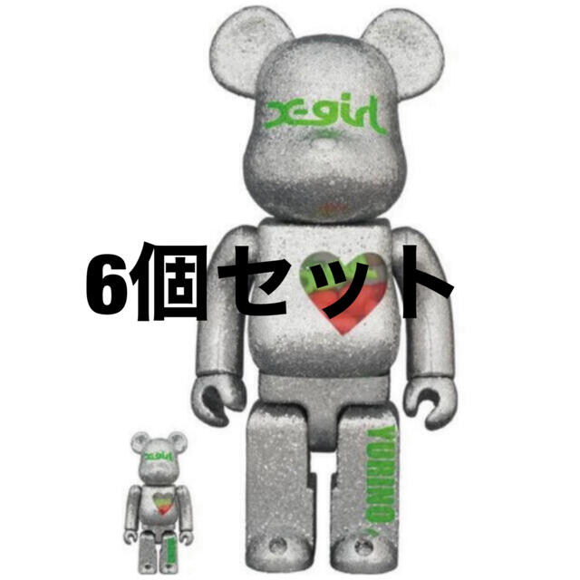 BE@RBRICK X-girl × YURINO 100％ 400%