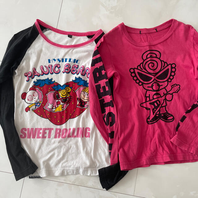 HYSTERIC MINI(ヒステリックミニ)のヒステリックミニ長袖Tシャツ キッズ/ベビー/マタニティのキッズ服女の子用(90cm~)(Tシャツ/カットソー)の商品写真