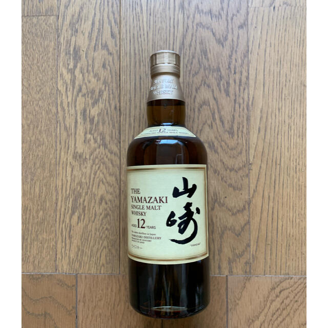 山崎12年　販売中止しています。　4本食品/飲料/酒