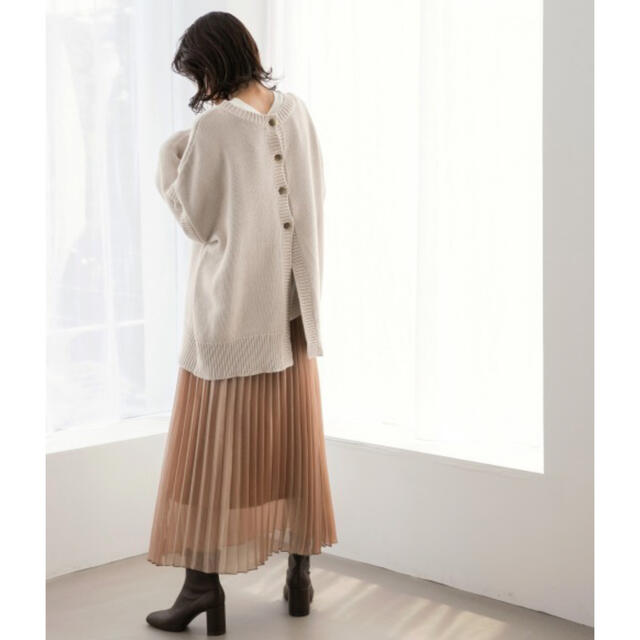 LOWRYSFARM 2wayバックスリットカーディガン 3