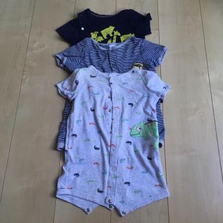 カーターズ(carter's)の男の子★半袖カバーオール 80 ★まとめ売り★(カバーオール)