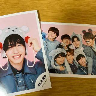 ジャニーズジュニア(ジャニーズJr.)の道枝駿佑　なにわ　ミニフォト専用(アイドルグッズ)