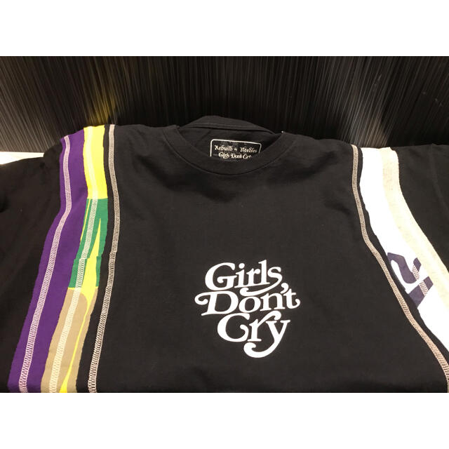 girls don't cry × needles リビルドteeシャツ