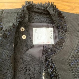 sacai リゾート ツイードノーカラージャケット 美品 | www.tspea.org