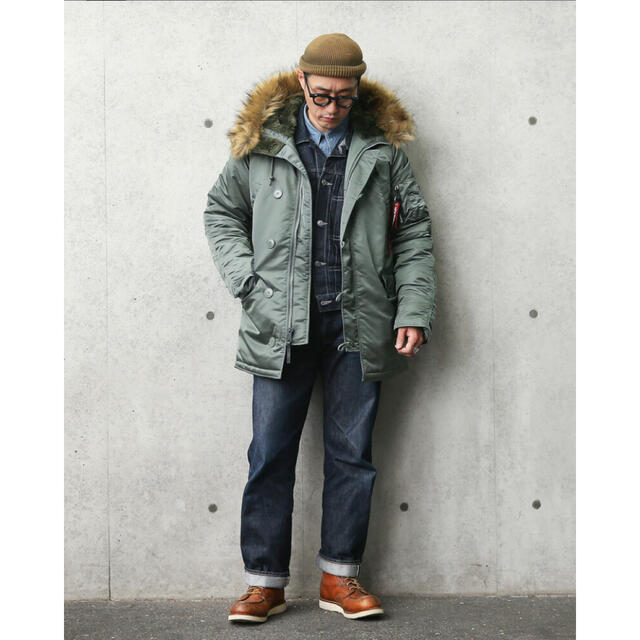 ALPHA INDUSTRIES  N-3B  フライトジャケット