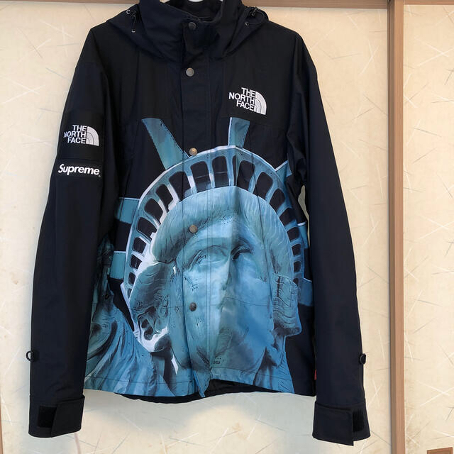 マウンテンパーカーsupreme NORTH FACE ノースフェイス 19aw 自由の女神