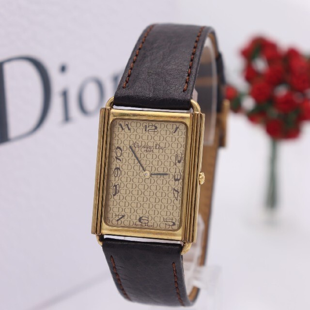 付属品完備【新品電池】ChristianDior/59.122 CD柄 ヴィン 付属品完備【新品電池】ChristianDior/59.122 CD柄 ヴィン