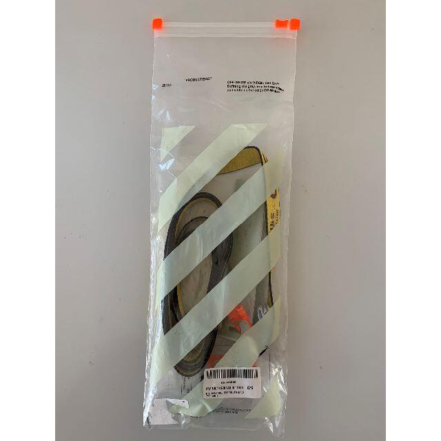 OFF WHITE Yellow MINI INDUSTRIAL BELT