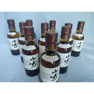 サントリー(サントリー)の未開封　サントリー　山崎 180ml 10本セット(ウイスキー)