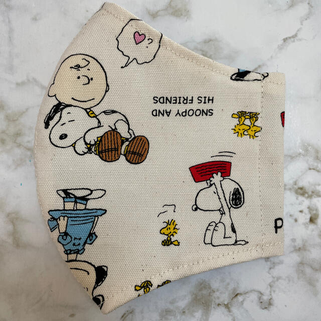 SNOOPY(スヌーピー)のスヌーピー インナーマスク  ハンドメイドのハンドメイド その他(その他)の商品写真