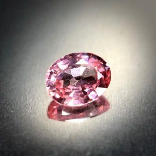 繊細にきらめく睡蓮色 0.17ct 天然 パパラチャサファイア DGL(その他)