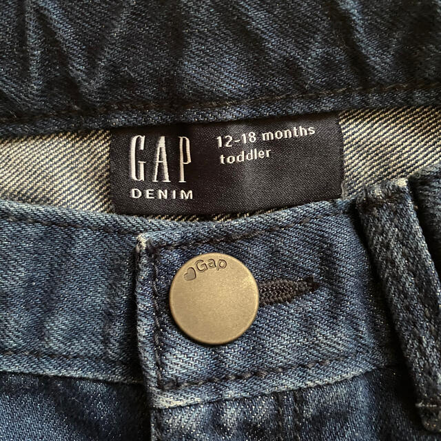 babyGAP(ベビーギャップ)のGAP デニムスカート キッズ/ベビー/マタニティのキッズ服女の子用(90cm~)(スカート)の商品写真