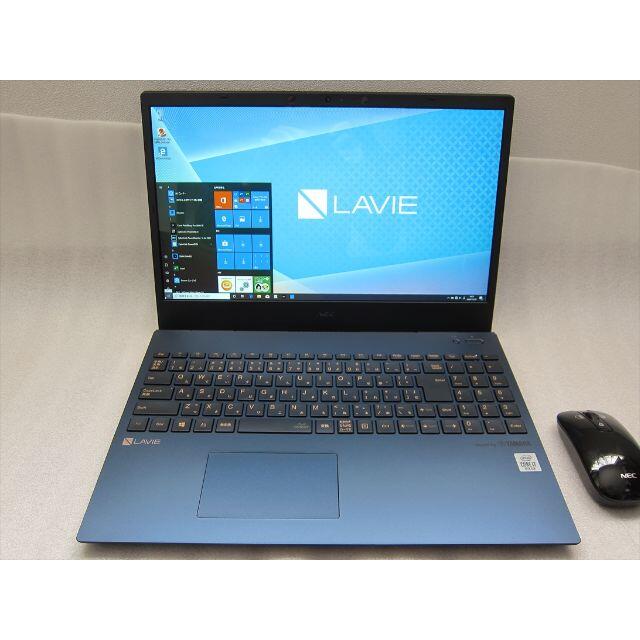 NEC(エヌイーシー)のNEC Core i7-10510U/8G/SSD512G/15.6型フルHD スマホ/家電/カメラのPC/タブレット(ノートPC)の商品写真