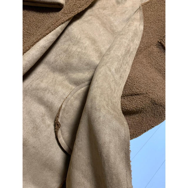 dholic(ディーホリック)のボアフェイクスエードコート⭐︎ レディースのジャケット/アウター(ガウンコート)の商品写真