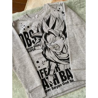 ドラゴンボール(ドラゴンボール)の【お値下げ‼︎】ドラゴンボール　裏起毛　トレーナー　140(Tシャツ/カットソー)