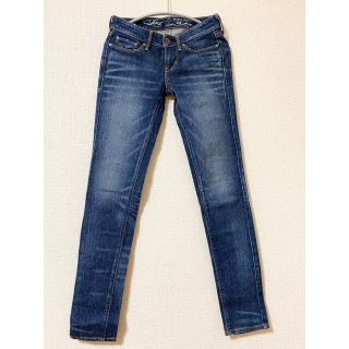 リーバイス(Levi's)の美品✨　リーバイス　ストレートカーブ　スキニー　デニム　23インチ(デニム/ジーンズ)