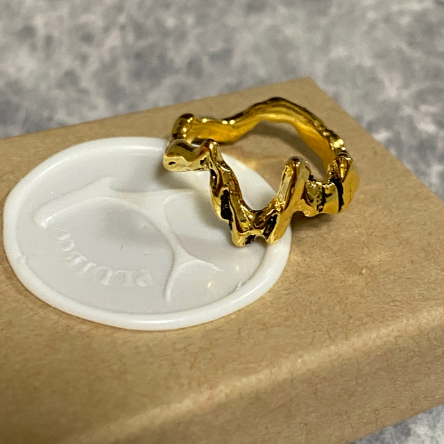 Ron Herman(ロンハーマン)のPLUIE リーニュリング GOLD レディースのアクセサリー(リング(指輪))の商品写真