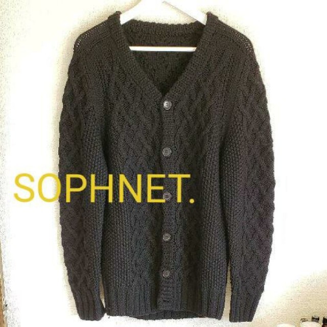 フラワープリント APC SOPHNET ニット カーディガン - カーディガン