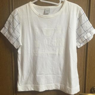 シャンブルドゥシャーム(chambre de charme)の白Tシャツ☆(Tシャツ(半袖/袖なし))