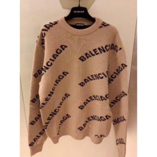 バレンシアガ(Balenciaga)のタイムセール　バレンシアガ　ニット　ベージュ(ニット/セーター)