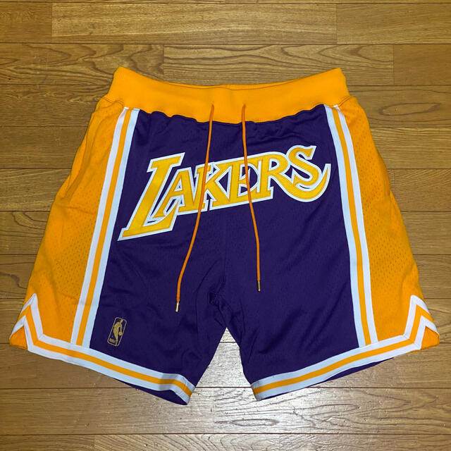 JUST DON MITCHELL&NESS LAKERS SHORT ショーツメンズ