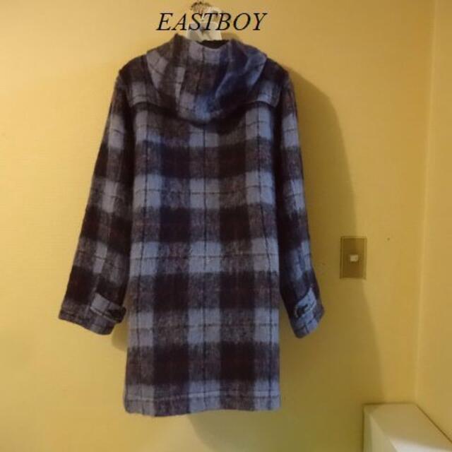 EASTBOY(イーストボーイ)のEASTBOYイーストボーイ♡鮮やかギンガムチェックダッフルコート レディースのジャケット/アウター(ダッフルコート)の商品写真