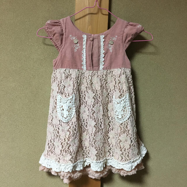 Souris(スーリー)のスーリーのワンピース キッズ/ベビー/マタニティのキッズ服女の子用(90cm~)(ワンピース)の商品写真