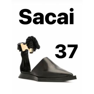 サカイ(sacai)のSacai ポインテッドトゥサンダル(サンダル)