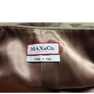 マックスアンドコー(Max & Co.)の美品♪MAX&Coミニスカート！(ミニスカート)