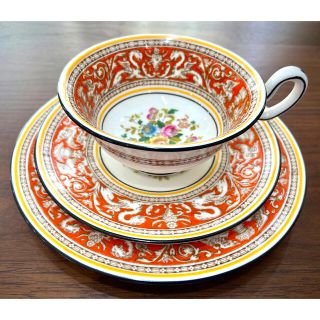 ウェッジウッド(WEDGWOOD)のまーちょん様専用フロレンティーン　オレンジ　プレートのみ(食器)