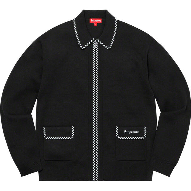 Supreme(シュプリーム)のSupreme Checkerboard Zip Up Sweater XL メンズのトップス(ニット/セーター)の商品写真