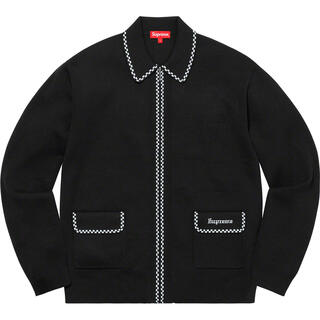 シュプリーム(Supreme)のSupreme Checkerboard Zip Up Sweater XL(ニット/セーター)