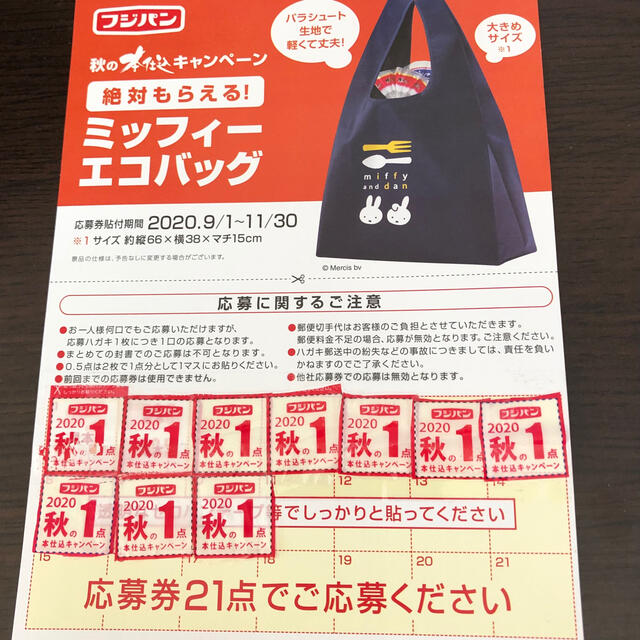 山崎製パン(ヤマザキセイパン)のフジパン　応募券 その他のその他(その他)の商品写真