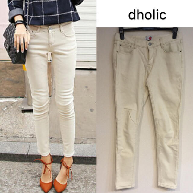 dholic(ディーホリック)の【美品】dholic. 裏起毛スキニーパンツ レディースのパンツ(スキニーパンツ)の商品写真