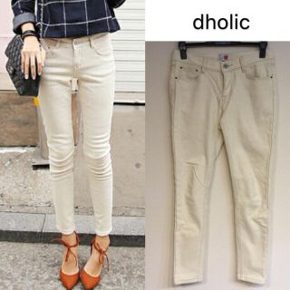 ディーホリック(dholic)の【美品】dholic. 裏起毛スキニーパンツ(スキニーパンツ)