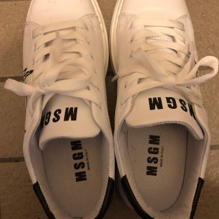 エムエスジイエム(MSGM)の希少♡MSGM レディース　スニーカー24.5(スニーカー)