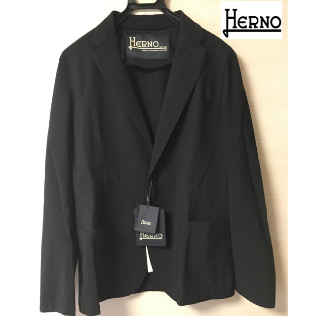 HERNO(ヘルノ)の【新品】HERNO ヘルノ 正規品 ストレッチ高機能ナイロンジャケット 撥水 メンズのジャケット/アウター(テーラードジャケット)の商品写真