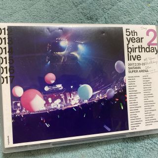 ノギザカフォーティーシックス(乃木坂46)の5th　YEAR　BIRTHDAY　LIVE　2017．2．20-22　SAIT(ミュージック)