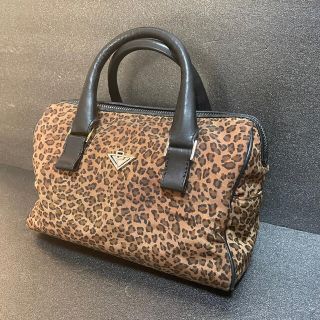 ボッテガヴェネタ(Bottega Veneta)のボッテガヴェネタ レオパード柄 ヒョウ柄 ミニ ハンドバッグ ポーチ(ハンドバッグ)