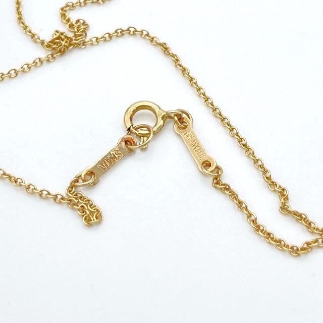 Tiffany & Co.(ティファニー)の希少 美品 ティファニー ゴールド ネックレス チェーン 40㎝ LL47 レディースのアクセサリー(ネックレス)の商品写真
