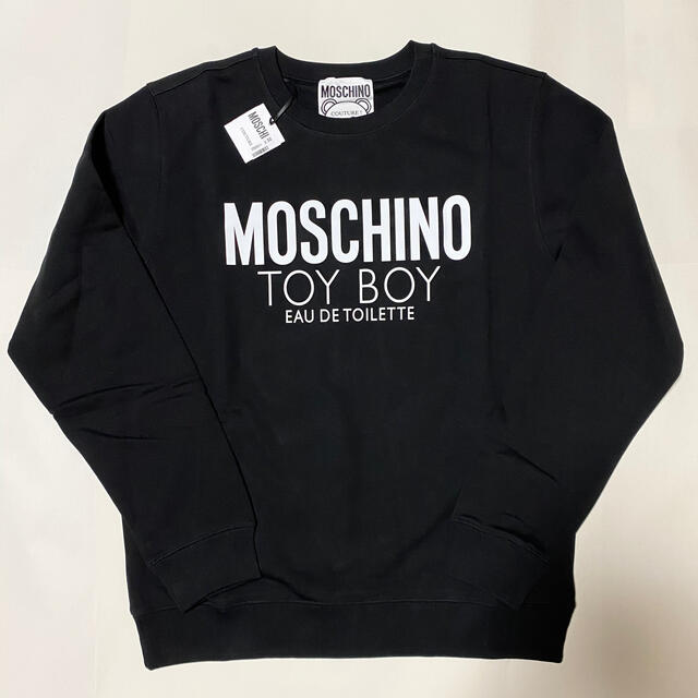 MOSCHINO(モスキーノ)の新品未使用！送料込み★Moschino★トイボーイ コットン スウェットシャツ メンズのトップス(スウェット)の商品写真