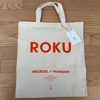 ビューティアンドユースユナイテッドアローズ(BEAUTY&YOUTH UNITED ARROWS)の6 roku ロゴトートバッグ(トートバッグ)