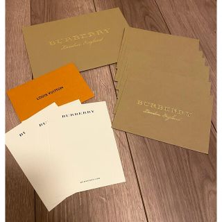 バーバリー(BURBERRY)の♡ バーバリー ヴィトン 封筒 ポストカード セット ♡(カード/レター/ラッピング)