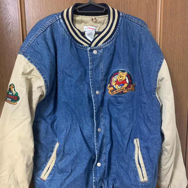プーさん デニムスタジャン
