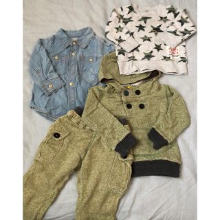 ベビーギャップ(babyGAP)の男の子 セット トップス 80(トレーナー)