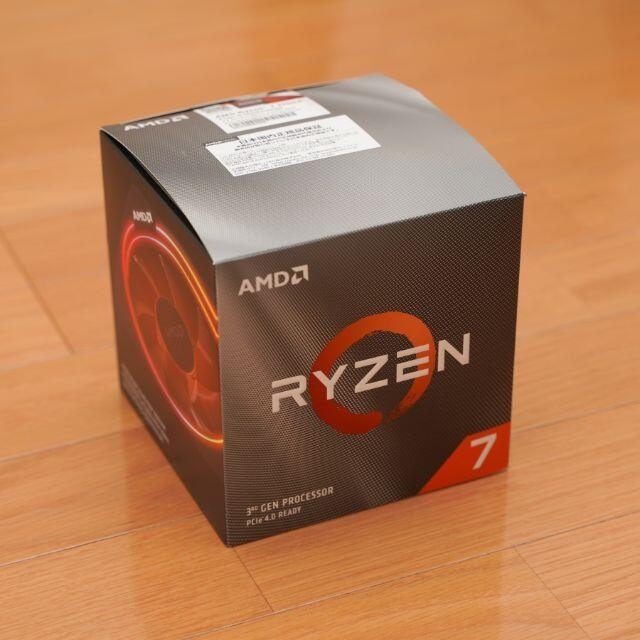 新品 AMD Ryzen 7 3700X withWraithPrismcool